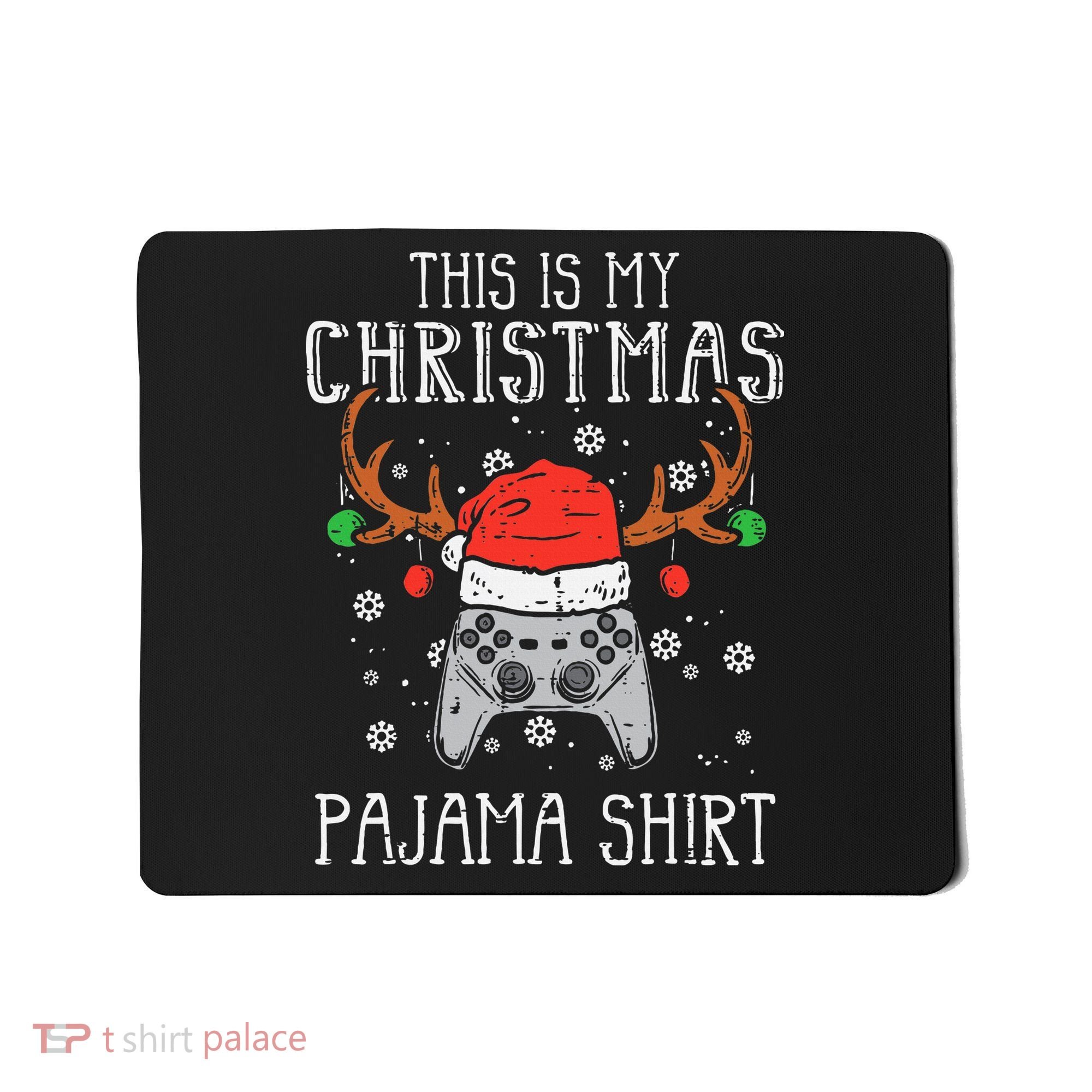 Christmas Gamer Pajama Set Mousepad