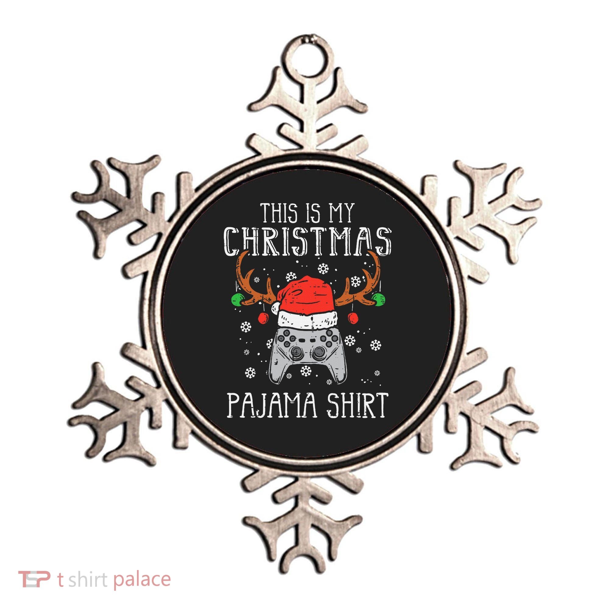 Christmas Gamer Pajama Set Ornament