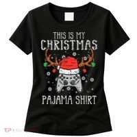 Christmas Gamer Pajama Set Women's T-Shirt thumb 0
