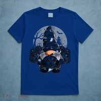 Cute Gnome Pumpkin Moon Funny Boys Girls Halloween Gnomies Cool Gift T-Shirt thumb 5