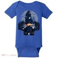 Cute Gnome Pumpkin Moon Funny Boys Girls Halloween Gnomies Cool Gift Baby Bodysuit thumb 0