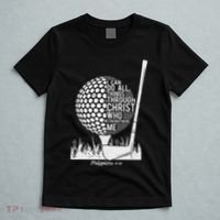 Christian Golf Plyer I Can Do All Things Philippians 4 13 T-Shirt thumb 5
