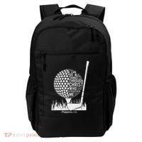 Christian Golf Plyer I Can Do All Things Philippians 4 13 Backpack thumb 0