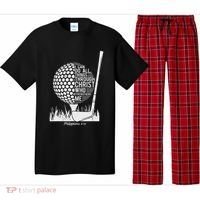 Christian Golf Plyer I Can Do All Things Philippians 4 13 Pajama Set thumb 0