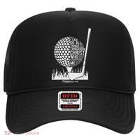Christian Golf Plyer I Can Do All Things Philippians 4 13 Hat thumb 0