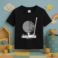 Christian Golf Plyer I Can Do All Things Philippians 4 13 Toddler T-Shirt thumb 3