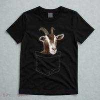 Cool Goat Pocket Goat Whisperer Farm Animal T-Shirt thumb 5