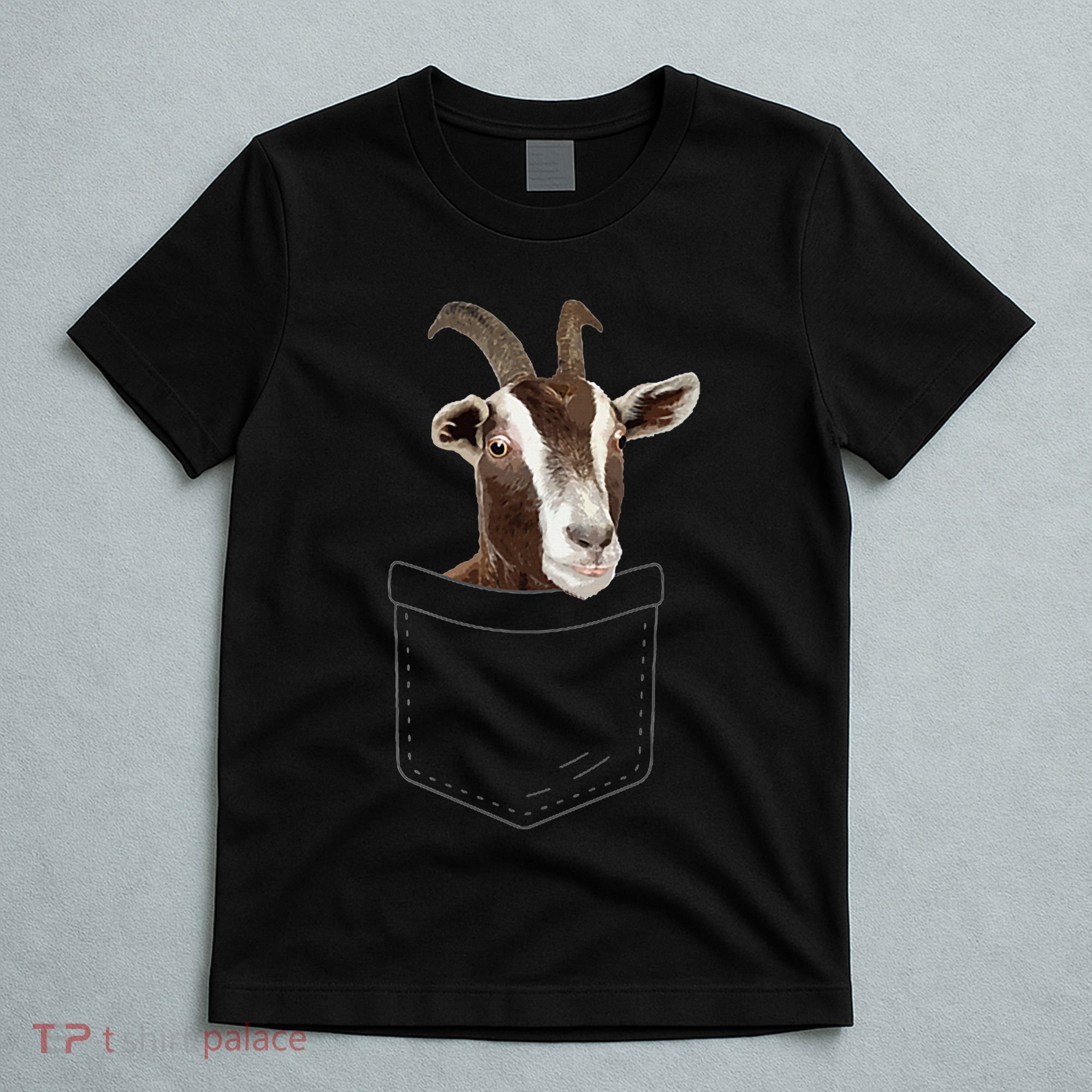 Cool Goat Pocket Goat Whisperer Farm Animal T-Shirt