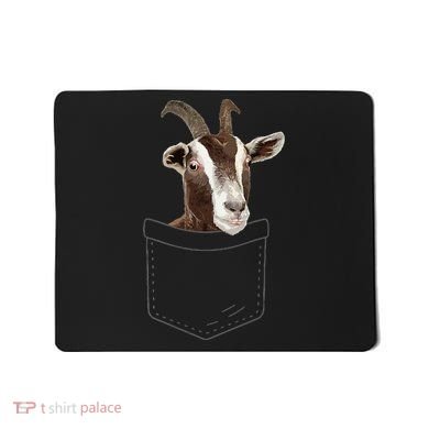 Cool Goat Pocket Goat Whisperer Farm Animal Mousepad