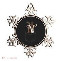 Cool Goat Pocket Goat Whisperer Farm Animal Ornament thumb 0