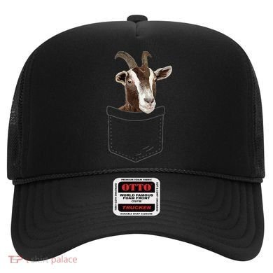 Cool Goat Pocket Goat Whisperer Farm Animal Hat