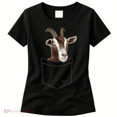 Cool Goat Pocket Goat Whisperer Farm Animal Women's T-Shirt
