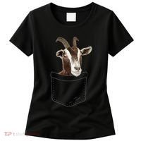 Cool Goat Pocket Goat Whisperer Farm Animal Women's T-Shirt thumb 0