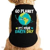 Cute Go Planet It's Your Earth Day Doggie Tank thumb 0