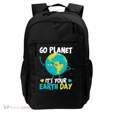 Cute Go Planet It's Your Earth Day Backpack
