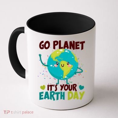 Cute Go Planet It's Your Earth Day Coffee Mug