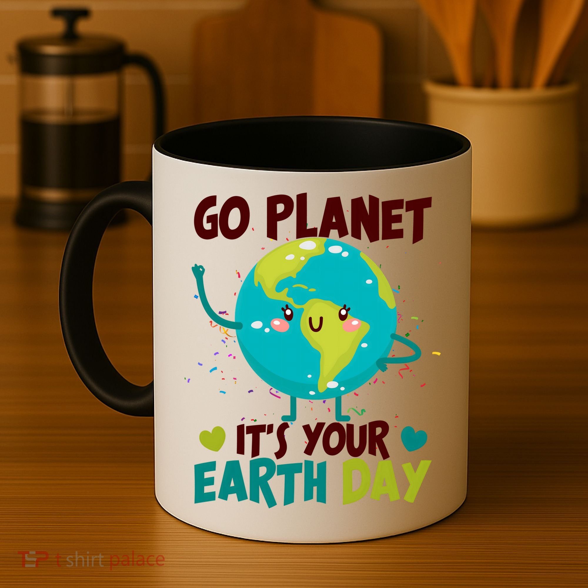 Cute Go Planet It's Your Earth Day Coffee Mug