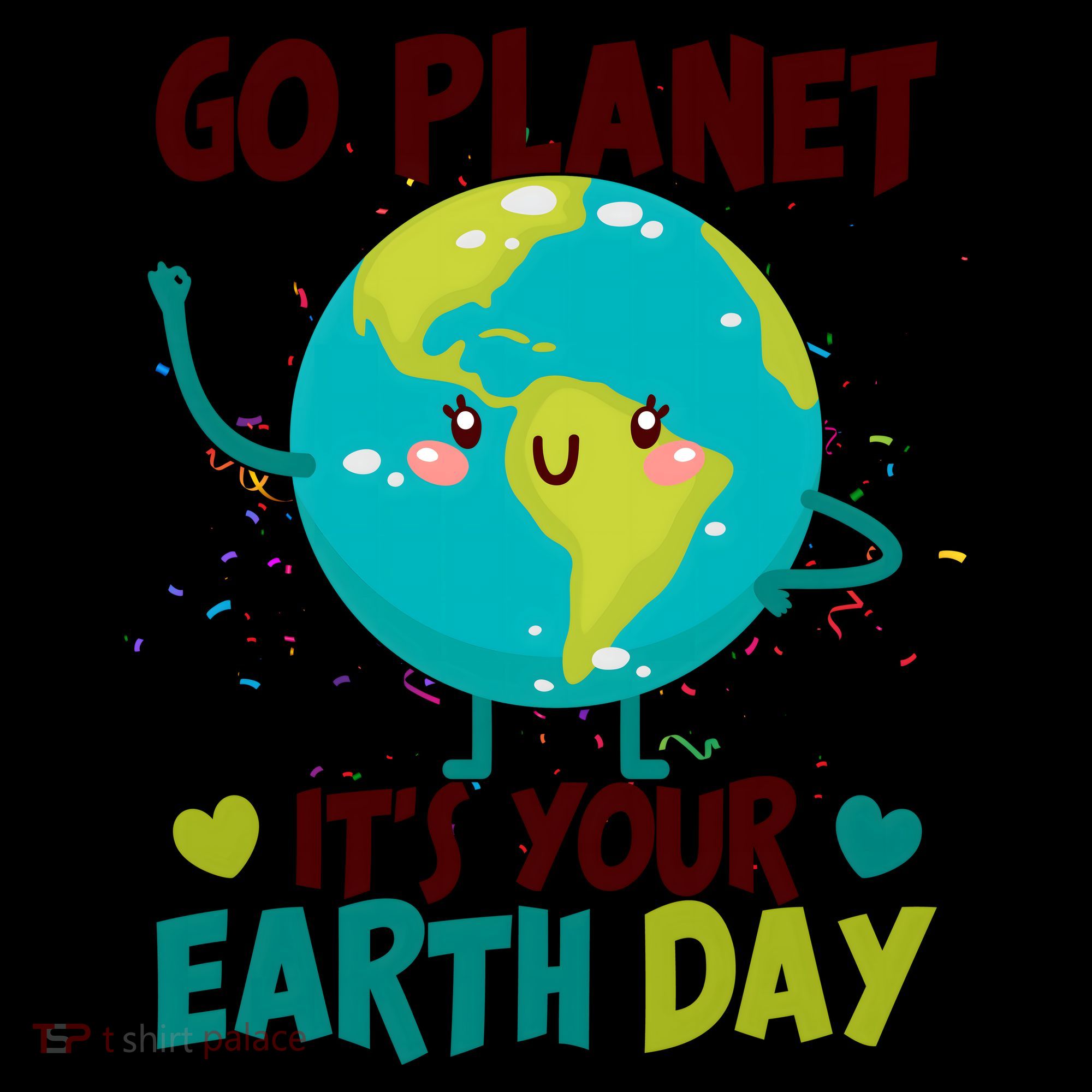 Cute Go Planet It's Your Earth Day Coffee Mug