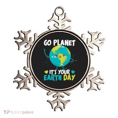 Cute Go Planet It's Your Earth Day Ornament