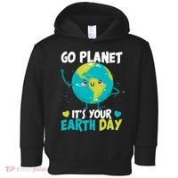 Cute Go Planet It's Your Earth Day Toddler Hoodie thumb 0