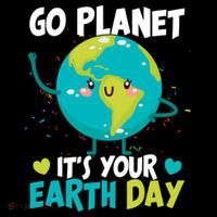 Cute Go Planet It's Your Earth Day Visor thumb 3