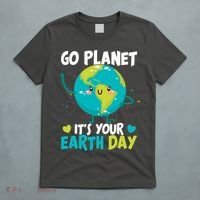 Cute Go Planet It's Your Earth Day T-Shirt thumb 5