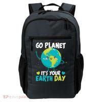 Cute Go Planet It's Your Earth Day Backpack thumb 0