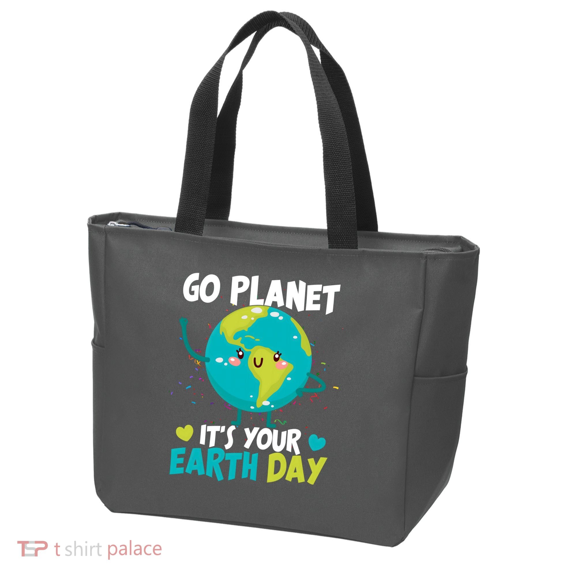 Cute Go Planet It's Your Earth Day Tote Bag