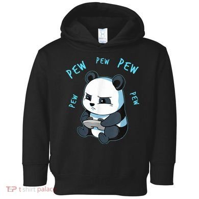 Cute Gaming Panda Pew Video Game Computer Player Toddler Hoodie