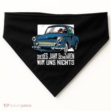 Christmas German Quote USA-Made Doggie Bandana