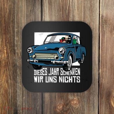 Christmas German Quote Coaster