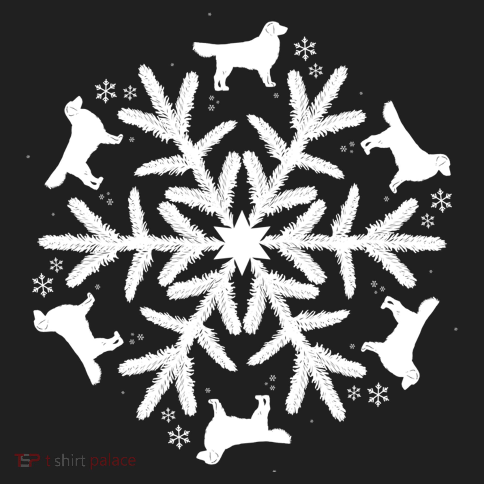 Christmas Golden Retriever Gift Snowflake Golden Retriever Gift Beanie