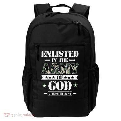Christian gifts religious bible verse scriptures God's Army Backpack