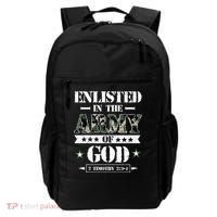 Christian gifts religious bible verse scriptures God's Army Backpack thumb 0