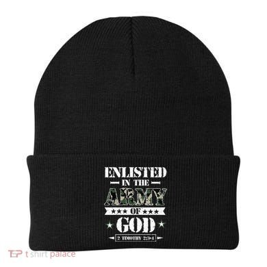 Christian gifts religious bible verse scriptures God's Army Beanie