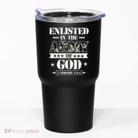 Christian gifts religious bible verse scriptures God's Army Tumbler thumb 0