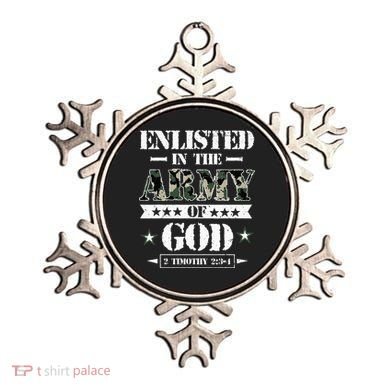 Christian gifts religious bible verse scriptures God's Army Ornament