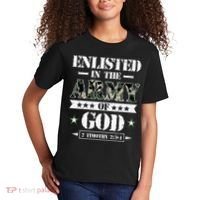Christian gifts religious bible verse scriptures God's Army Kids T-Shirt thumb 2