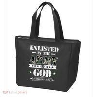 Christian gifts religious bible verse scriptures God's Army Tote Bag thumb 3