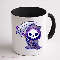 Cute Grim Reaper Coffee Mug thumb 1