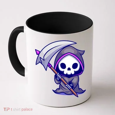 Cute Grim Reaper Coffee Mug