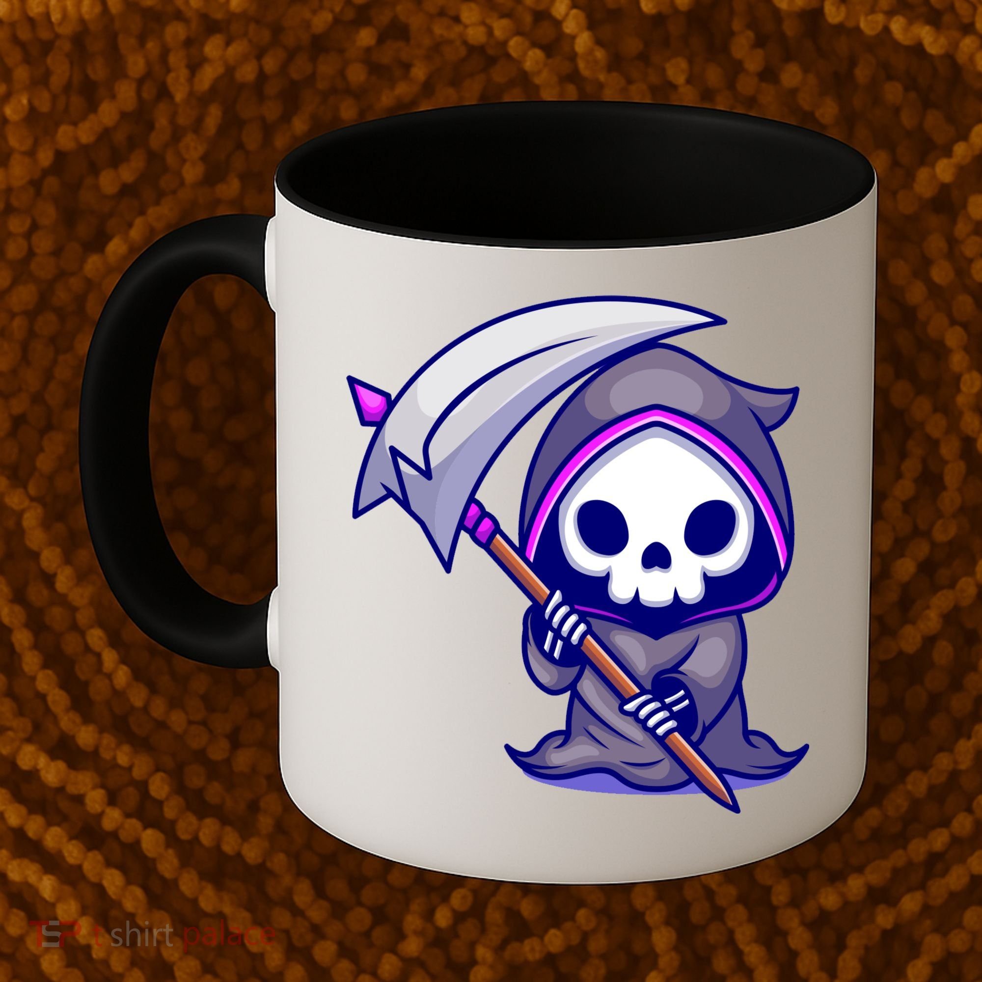 Cute Grim Reaper Coffee Mug