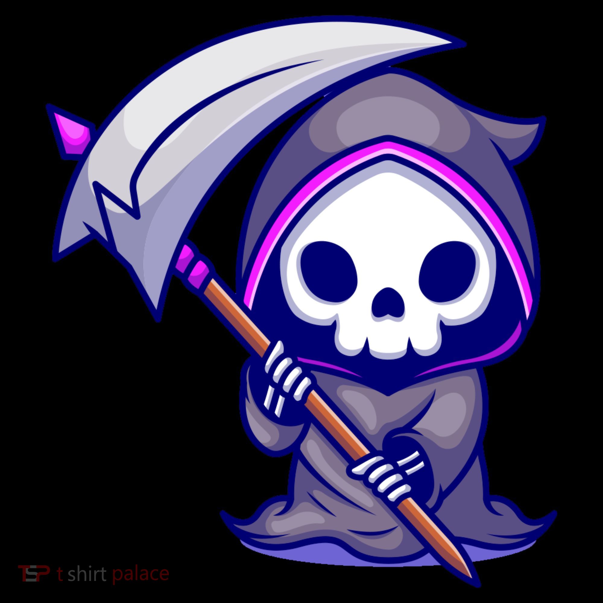 Cute Grim Reaper Coffee Mug