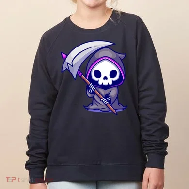 Cute Grim Reaper Women's Sweatshirt