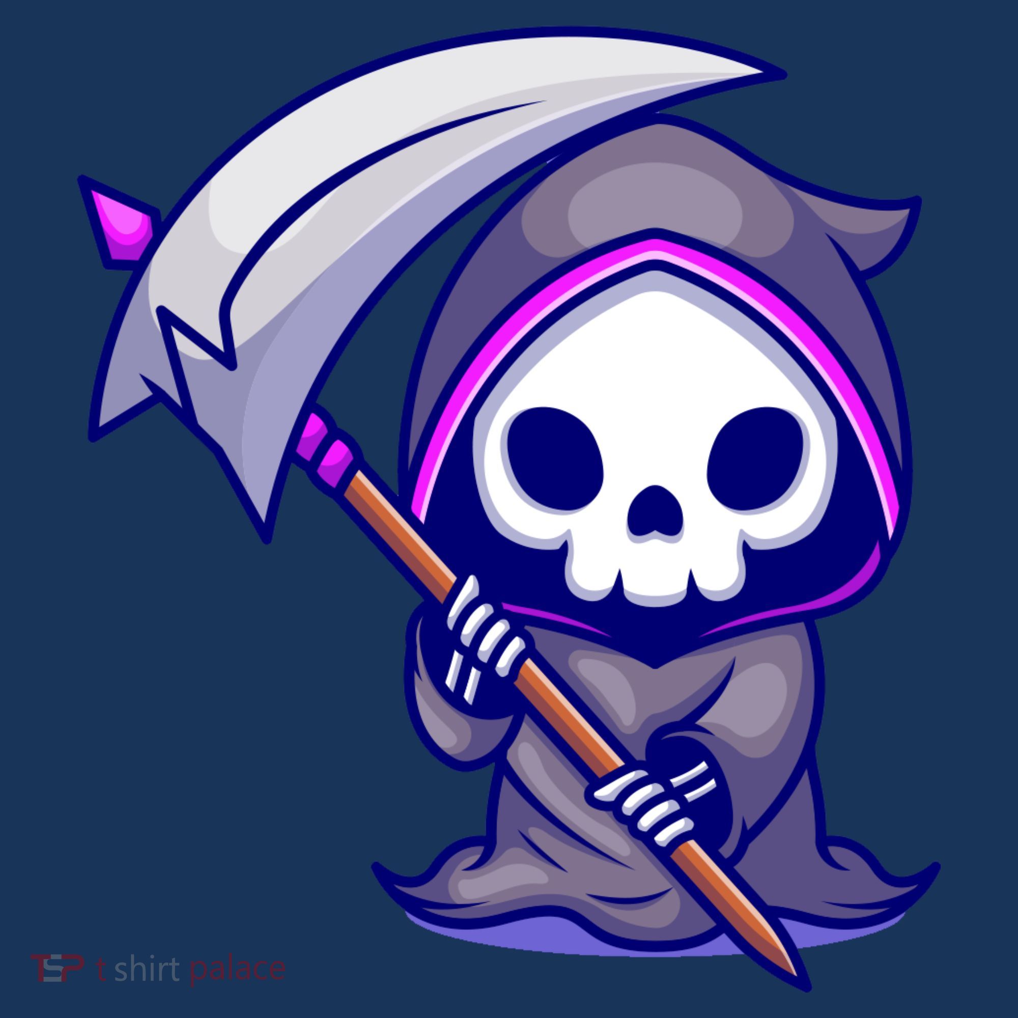 Cute Grim Reaper Doggie Tank