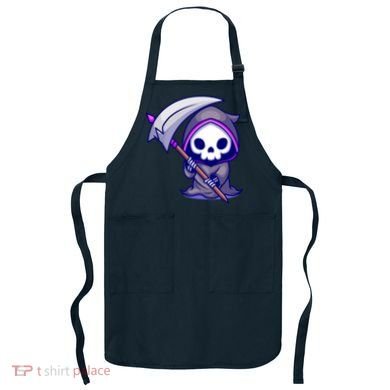 Cute Grim Reaper Apron