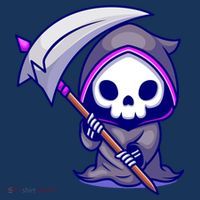 Cute Grim Reaper Apron thumb 3