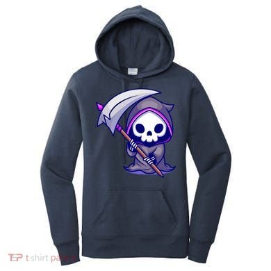 Cute Grim Reaper Women's Hoodie