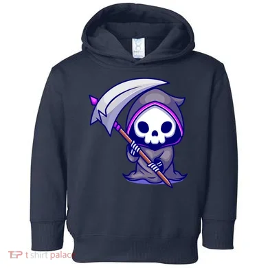 Cute Grim Reaper Toddler Hoodie
