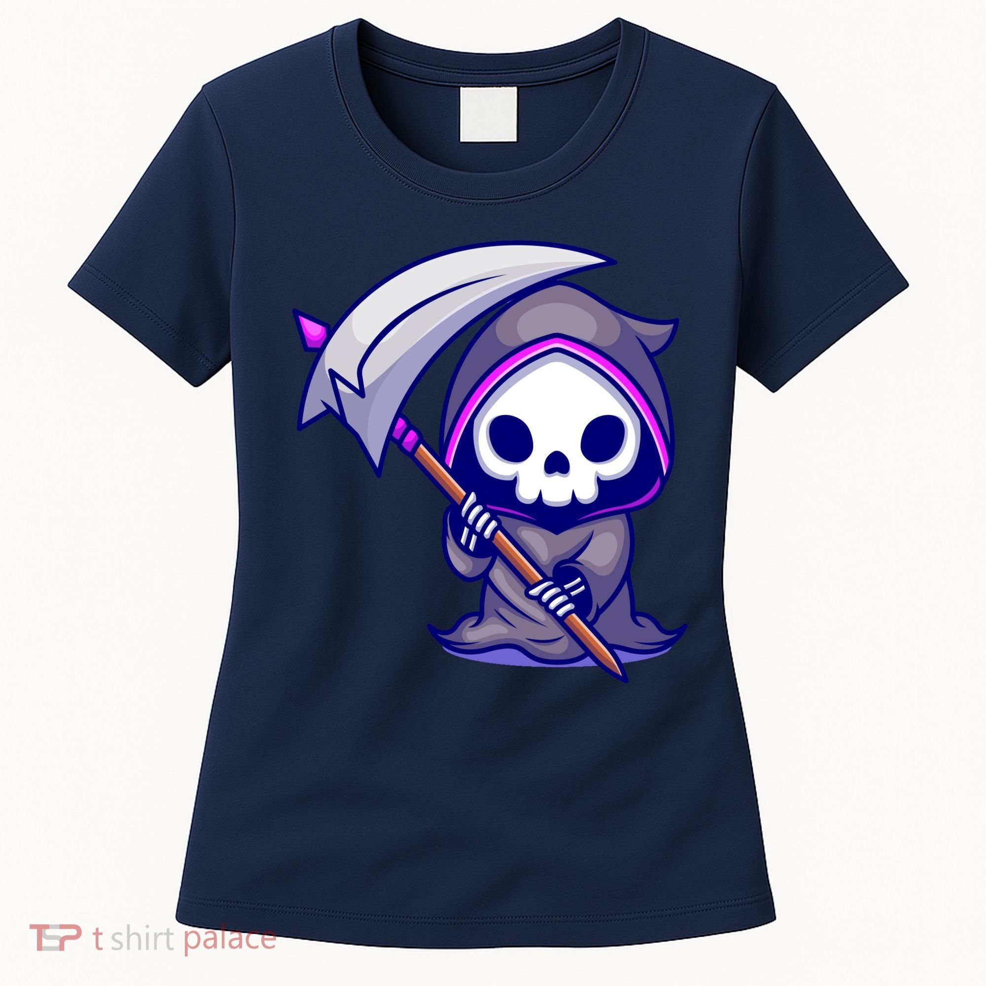 Cute Grim Reaper Women's T-Shirt
